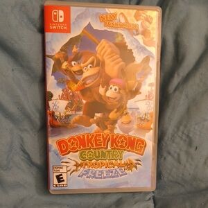 Nintendo Donkey Kong Country: Tropical Freeze - Blue Cover Art
